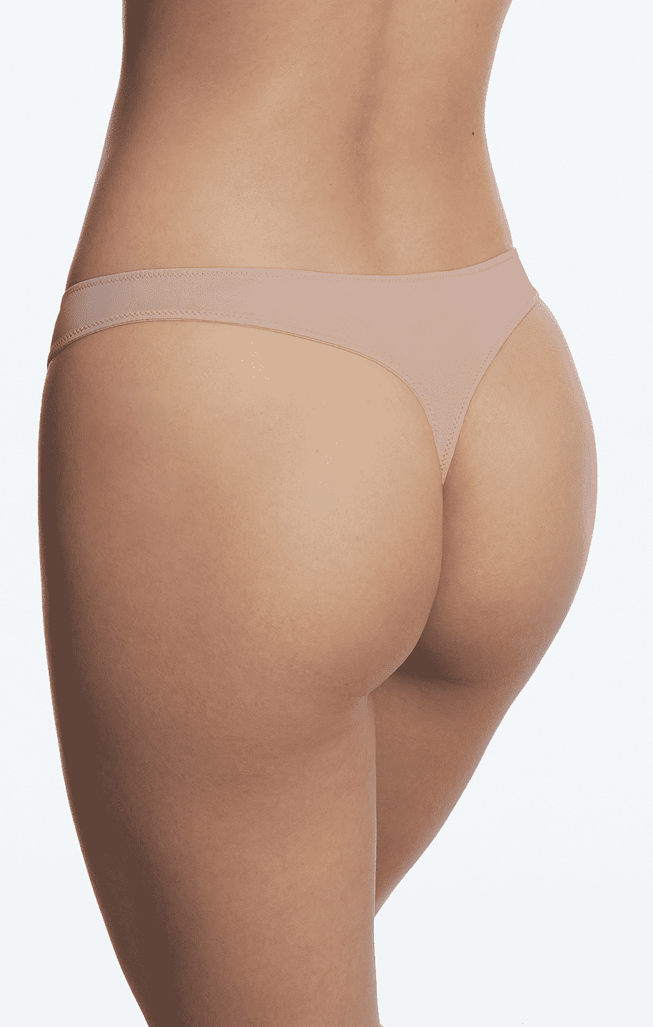 Close-up of Skarlett Blue Entice Thong, showcasing eyelash scalloped edges and brushed elastic for comfort.