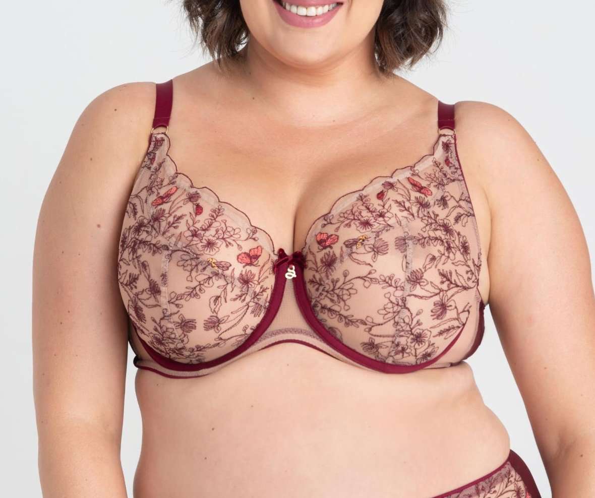 Samanta Adelina Bra - Ruby - Supporting Eve Lingerie