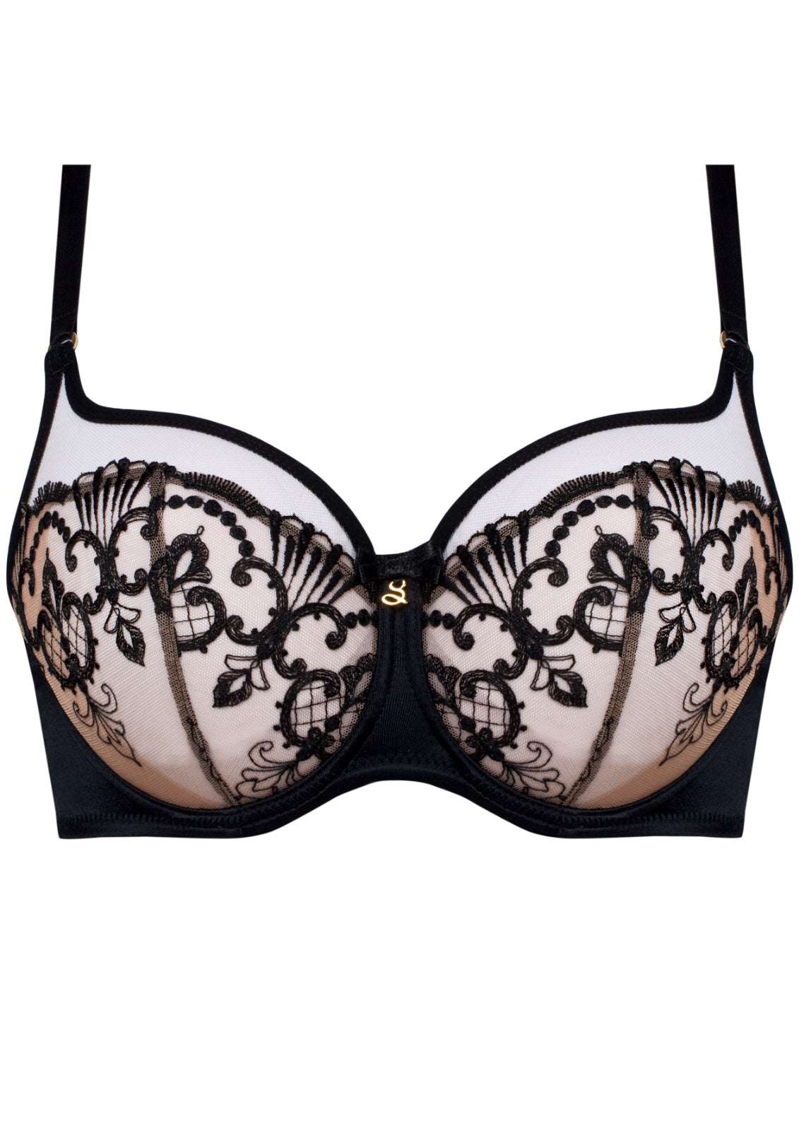 Samanta Perla Bra Black - Supporting Eve Lingerie