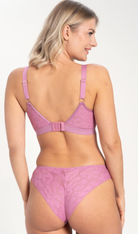 Samanta Alex 520 Non-Wired Soft Comfort Bra - Heather Pink