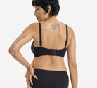 Nala Padded Wirefree Bralette - Better Than Cotton Bra - Black - 10C (Sample) - Supporting Eve Lingerie
