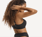 Nala Support Wire Free Bralette - Black - (Sample) - Supporting Eve Lingerie