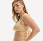 Nala Support Wire Free Bralette - Bio Butter - Almond Milk - (Sample) - Supporting Eve Lingerie