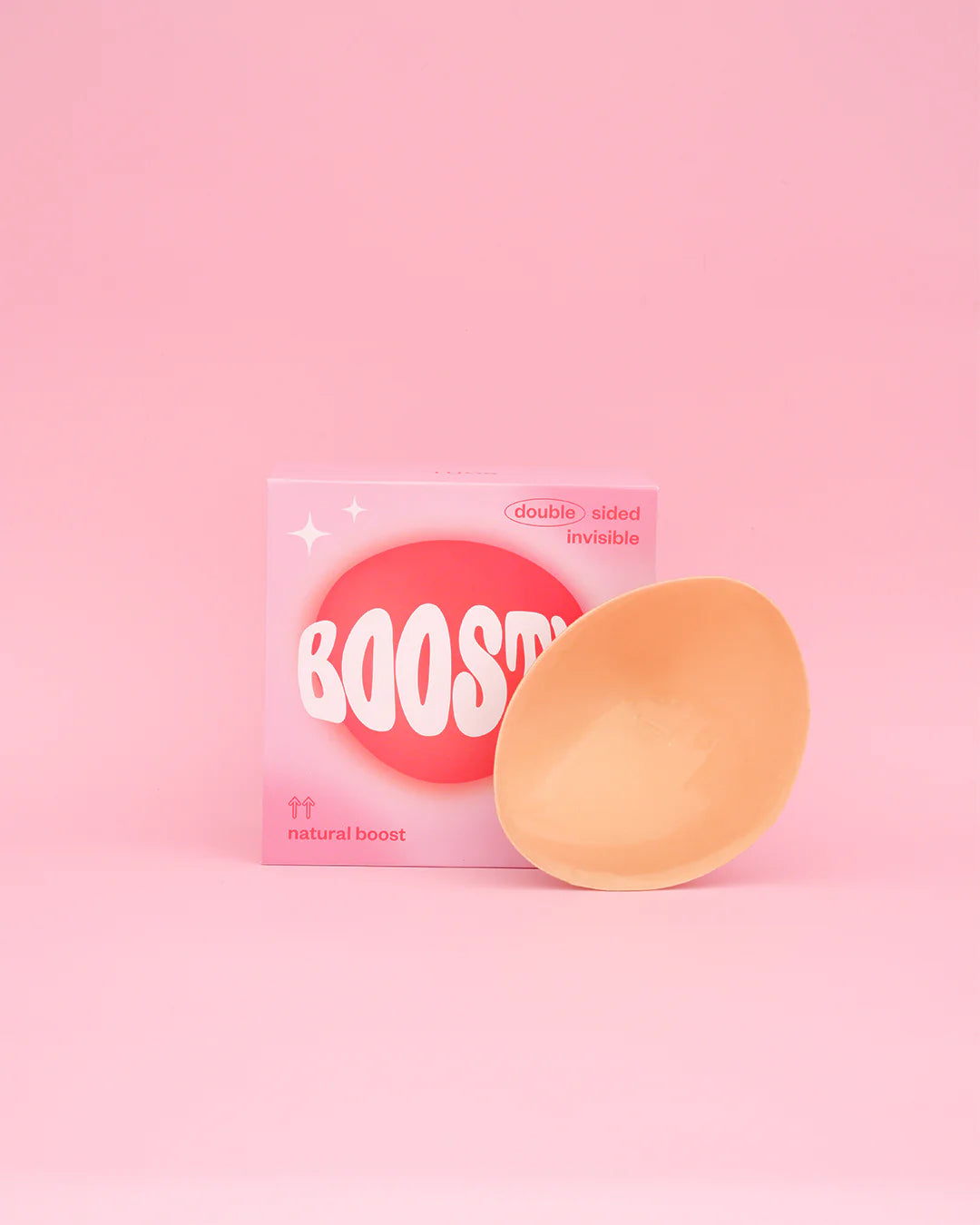 Softt Boostie Natural Boost by Softt - Top care instructions for adhesive inserts including cleaning the adhesive surface gently.