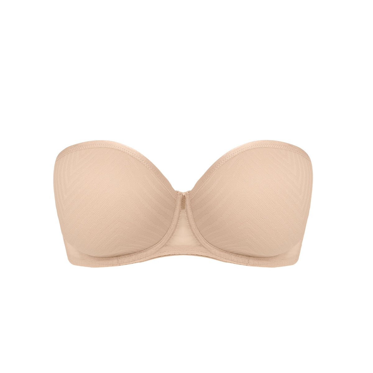 Freya Tailored Underwire Strapless Moulded Bra - Nude - Supporting Eve Lingerie