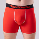 Thunderwear Five Alarm Fire Red Men's Boxer Briefs - Supporting Eve Lingerie