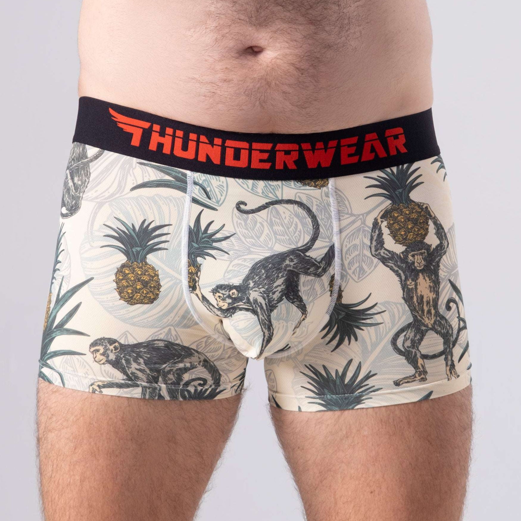 Thunderwear Monkey Business Mens Boxer Brief - Supporting Eve Lingerie