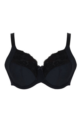 Sculptresse Amara Full Cup Bra - Black - Supporting Eve Lingerie