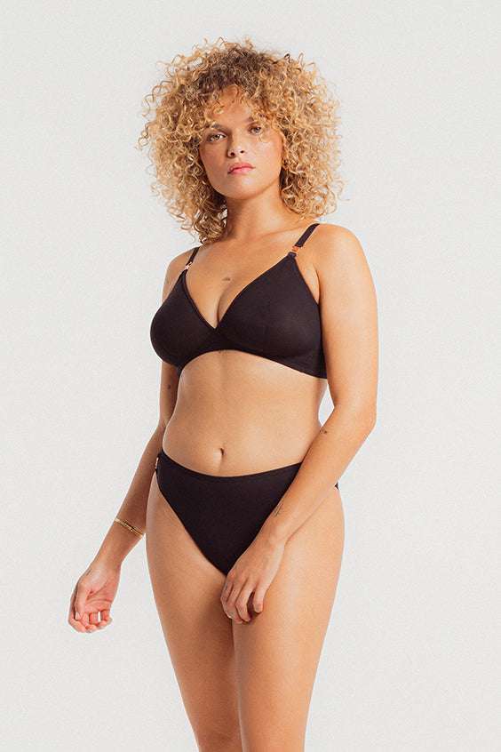 Louisa Bracq Jodie Non Wired Bralette Bra - Supporting Eve Lingerie