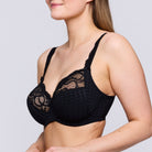 Prima Donna Madison Full Cup Bra - Black - Supporting Eve Lingerie